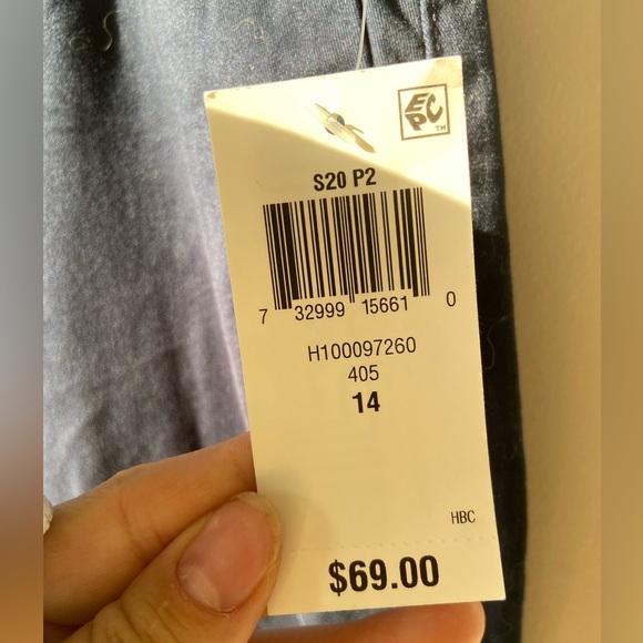 Style & Co navy capris NWT - Picture 8 of 8